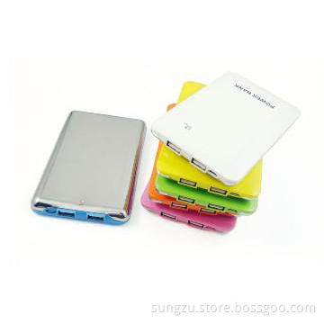 Touch screen dual usb 12000MAh portable power bank
